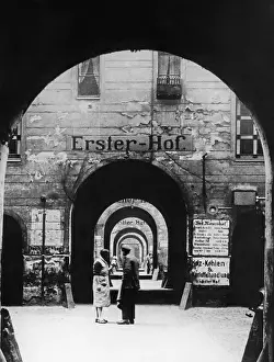 Potato: Tenement in Hamburg, around 1910