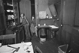 Tenement: Tenement kitchen, Hamilton Co. Ohio