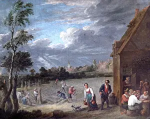 Vitoria: Teniers - A Harvest scene