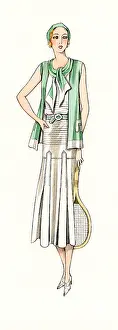 Racquet: Tennis model with racquet