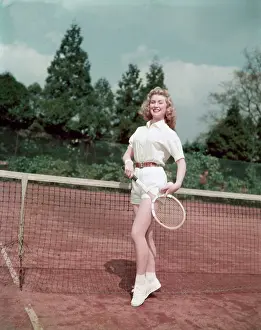 Woof: TENNIS PIN-UP 1950S