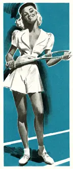 Pinup: Tennis Pinup