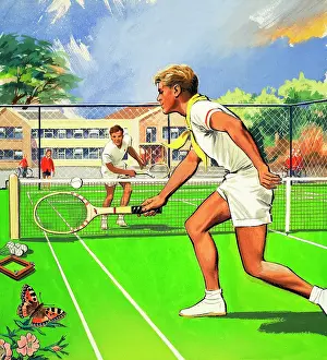 Rackets: Tennis players