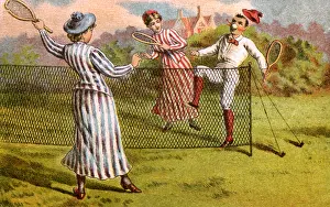Amusing: Tennis Players
