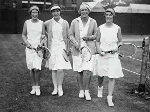 Aussem: The tennis players (from right to left)