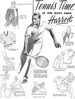 Blazers: Tennis time at Harrods