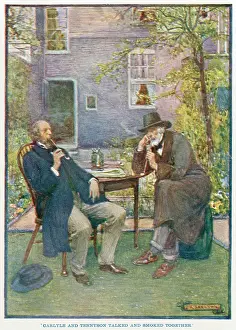 Jessica Talmage Collection: Tennyson and Carlyle
