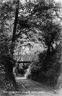 Tennysons: Tennyson's Bridge at Freshwater Bay
