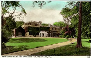 Garibaldis: Tennyson's House & Garibaldi's Tree, Freshwater, Isle of Wig
