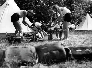 199005: Tent camp of the BDM, 1937
