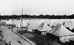 Initiated: Tent complex for participants of the assembly of the Indian