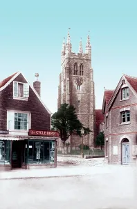 Tenterden: Tenterden, Church Tower 1903