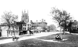 Tenterden: Tenterden, High Street 1900