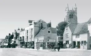 Tenterden: Tenterden, High Street 1900