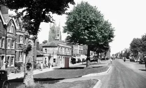Tenterden: Tenterden, High Street c1955