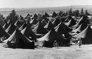 Exiles: Tents used as temporary housing for Jewish ?