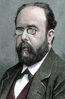 Valencia: Teodoro Llorente Olivares (1836-1911). Spanish writer. Engr