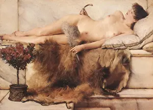 Bearskin: In the Tepidarium, by Alma-Tadema