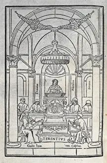 Speak: Terence (195-159 BC). Engraving