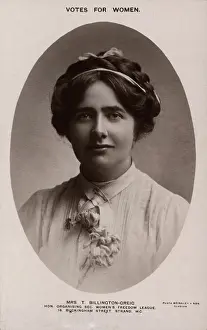Greig: Teresa Billington-Greig Suffragette
