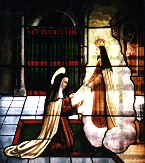 Avila: Teresa and the virgin