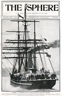 Terra Nova on front cover of The Sphere