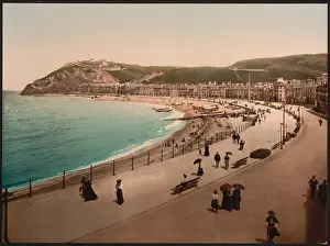 Aberystwith: The terrace, Aberystwith, Wales