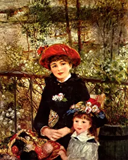 Indigo: On the Terrace, by Renoir