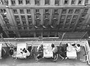 Herrengasse: Terrace of skyscraper in Herrengasse