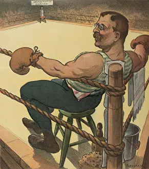 40 50 Years Old: TERRIBLE TEDDY WAITS FOR THE UNKNOWN, cartoon in