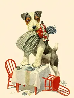 Childs: Terrier Ruins Teaparty