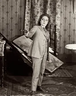 Camerique: Terrified Actor Woman Dressed As Man in Three
