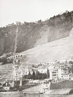 Locality: Territet, Vaud Canton, Switzerland. Grand Hotel des Alpes