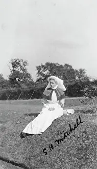 Cardboard: Territorial Force Nursing Service nurses Mitchell