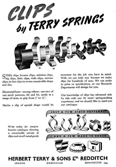 Terrys: Terrys Clips & Springs 1947