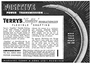 Shafting: Terrys Steelflex Flexible Shafting