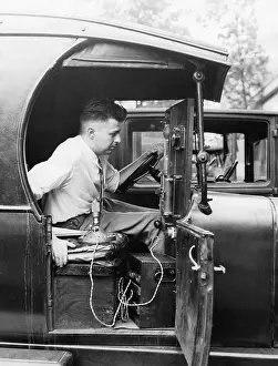 Checked: Test of ambulances, 1927