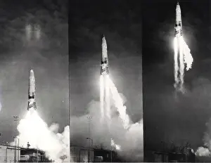 Icbm: Test launch of a Convair SM-65 Atlas A ICBM