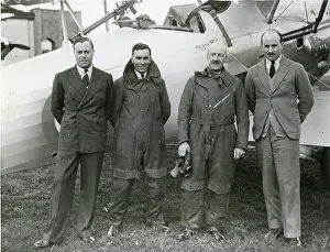 Summers: Test pilots - Summers, Lucas, Bulman and Hindmarsh