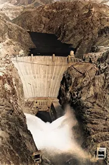 Downstream: Testing the Hoover Dam, Nevada, USA