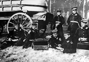 Rehearsing: Testing of self cookers, 1909