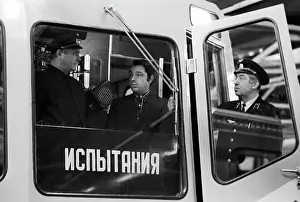 Basis: Testing Soviet I type train in Moscow Metro, 1976