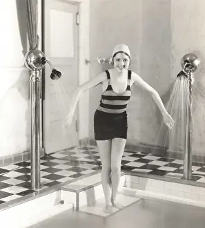 Cautious: Testing the water