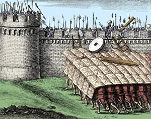 Sieges: Testudo, Ancient Roman Warfare