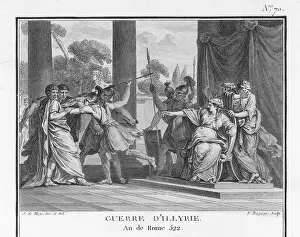Barbarous: Teuta, Queen of Illyria, with Roman ambassadors