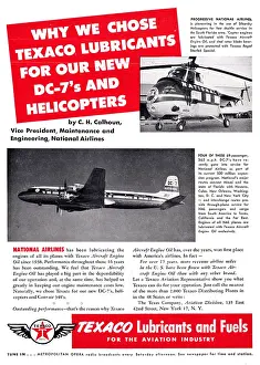 Texaco: Texaco Aviation Fuels & Lubricants