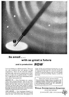 Silicon: Texas Instruments Silicon Transistors 1958