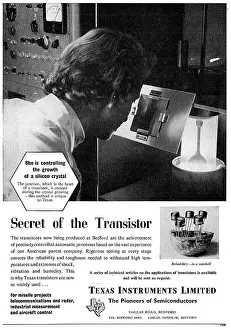 Transistors: Texas Instruments Transistors For Missile