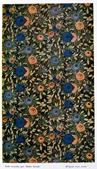 Flowered: Textile design by Andre Groult