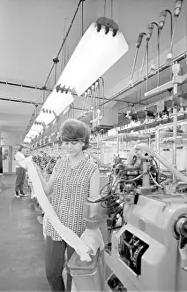Seamless: Textile industry - stockings